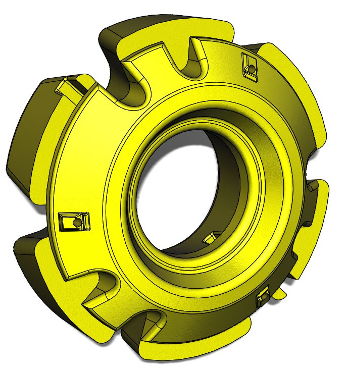 Противага 625кг (John Deere R553540) — креслення або додатковий вигляд